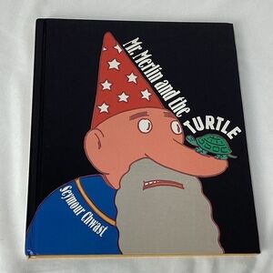 Mr. Merlin and the Turtle Book Flip Hardcover Vintage 1996